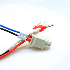 M23伺服电机电缆高柔性橙色护套伺服信号控制电缆5极伺服电机电缆 (1)